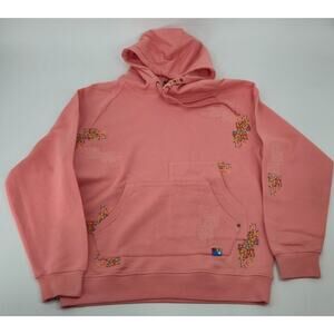 COOKIES ANTHEM FLEECE PULLOVER DUSTY ROSE XL